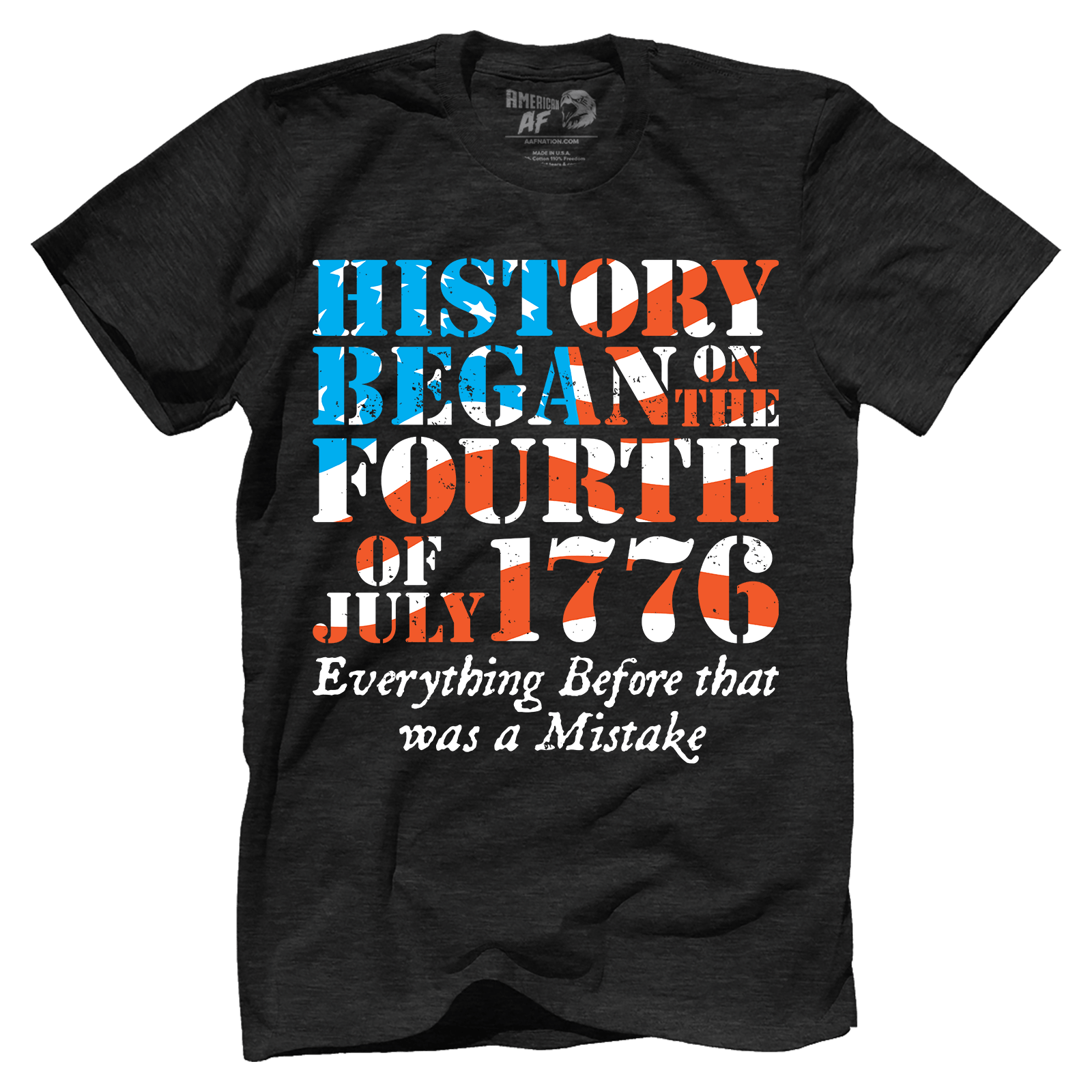 T-shirt History Began In 1776