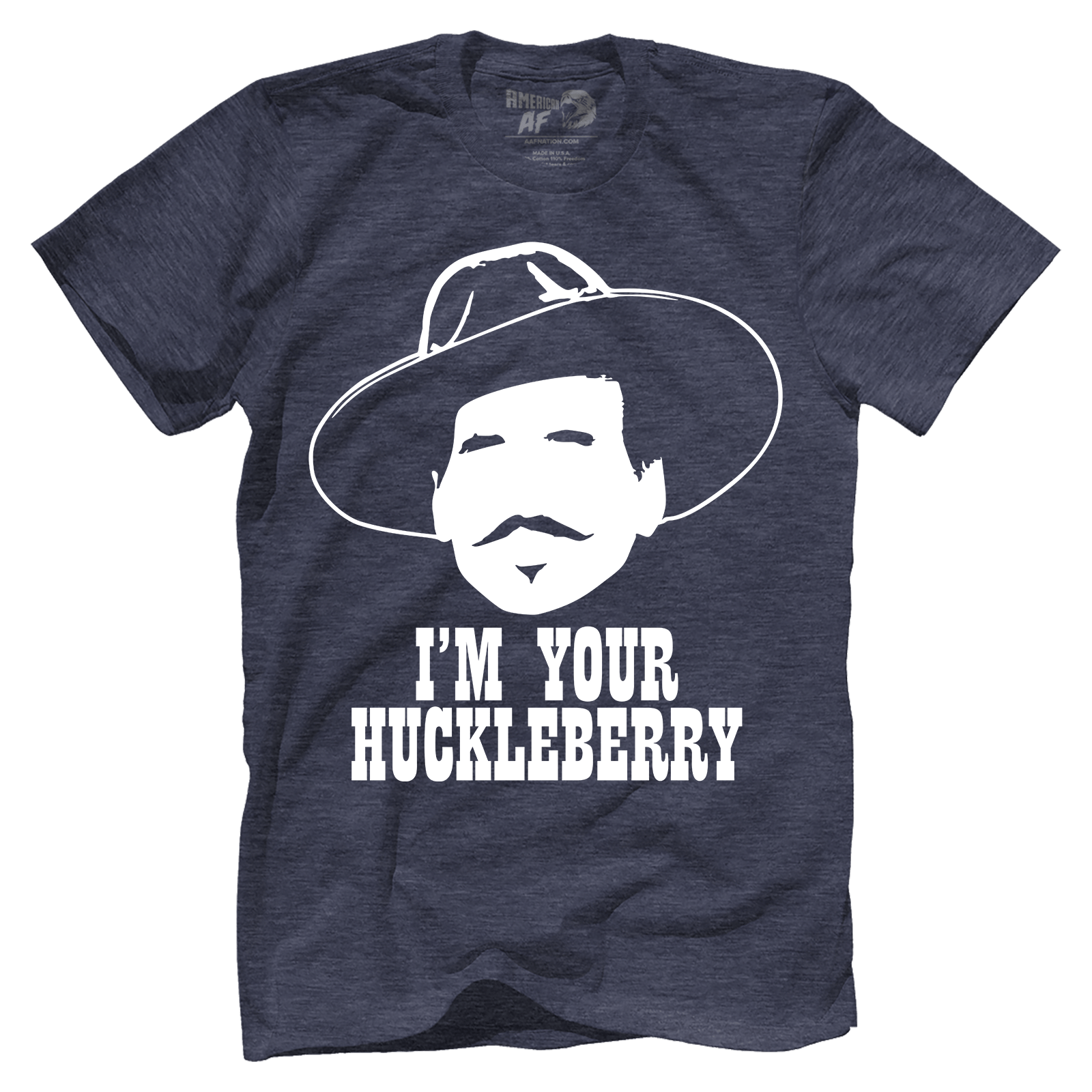 T-shirt Premium Mens Triblend Shirt / Vintage Navy / S I'm Your Huckleberry