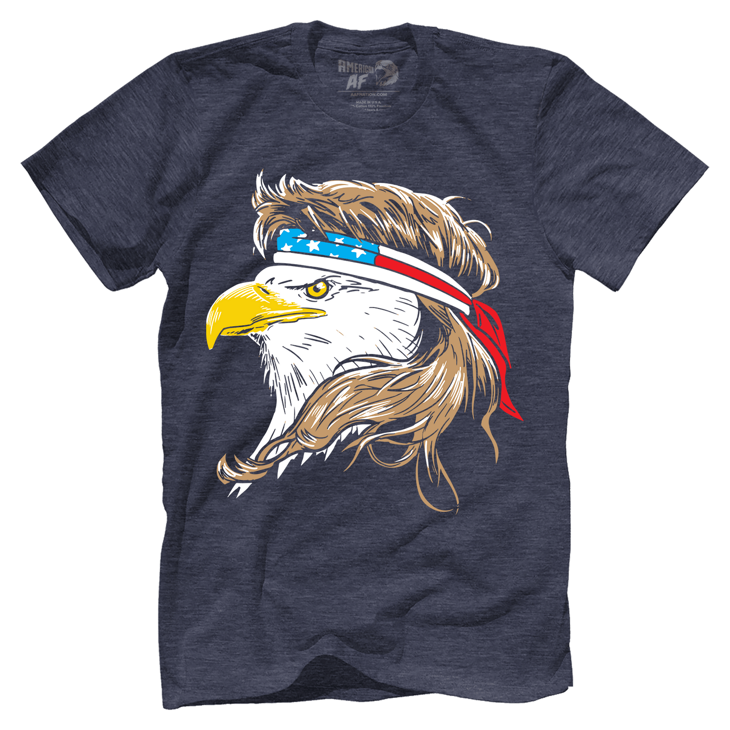 T-shirt Premium Mens Triblend Shirt / Vintage Navy / S Merican Eagle