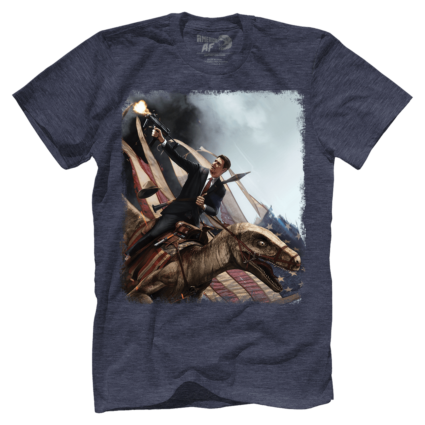 Apparel Ronald Reagan - Velociraptor Zoom