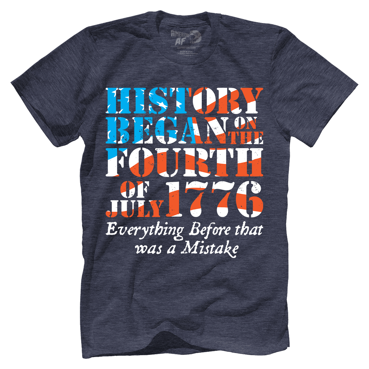 T-shirt History Began In 1776