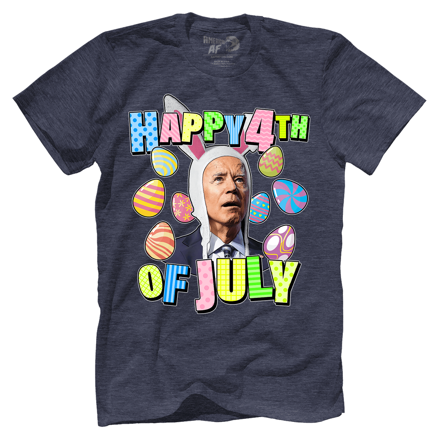 T-shirt Happy 4th Of July - Biden