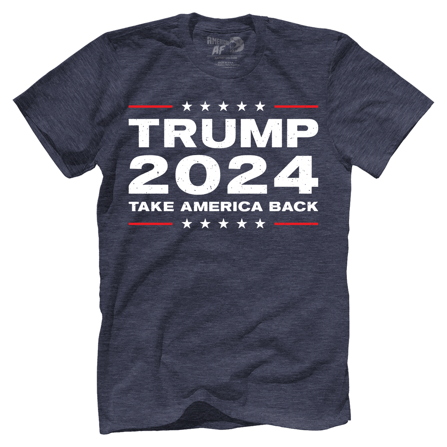 T-shirt Premium Mens Triblend Shirt / Vintage Navy / S Take America Back