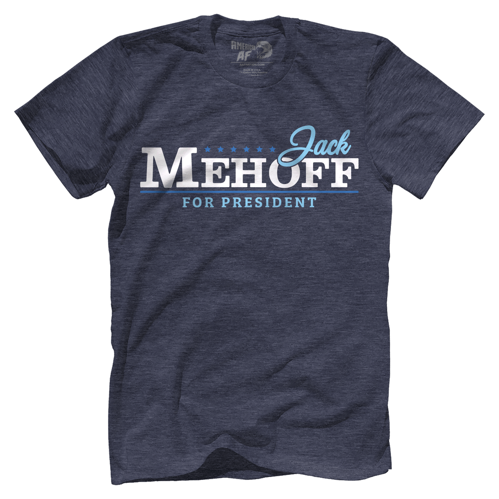 T-shirt Premium Mens Triblend Shirt / Vintage Navy / S Jack Mehoff for President