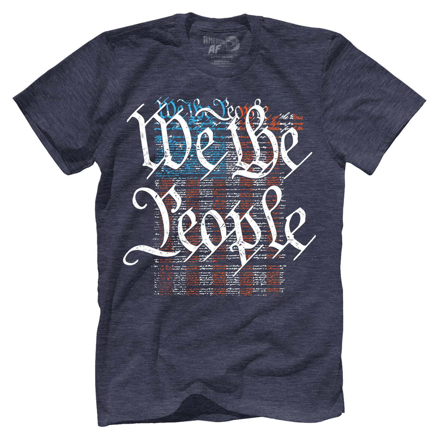 Apparel Premium Mens Triblend Shirt / Vintage Navy / S We The People Flag