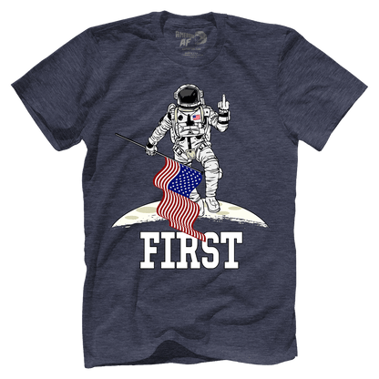 T-shirt First On The Moon