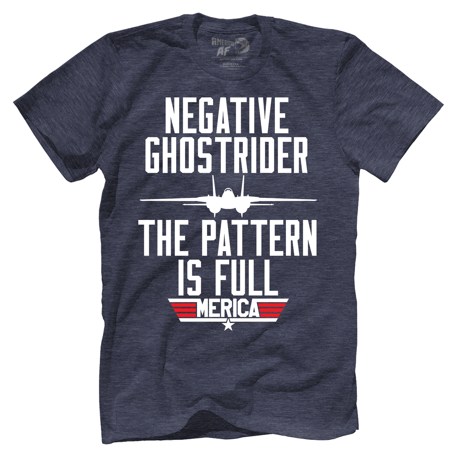 T-shirt Premium Mens Triblend Shirt / Vintage Navy / S Negative Ghostrider