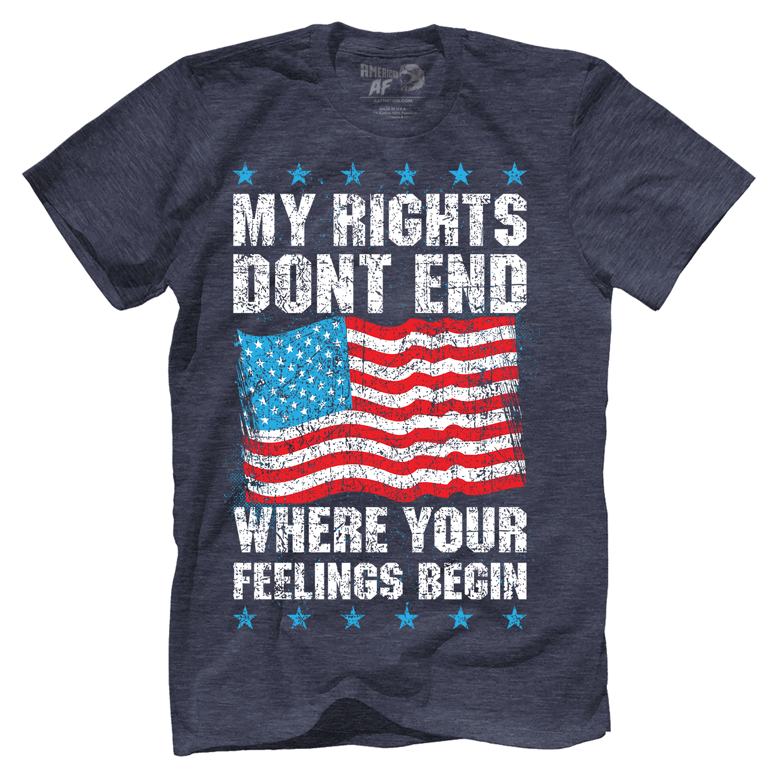 T-shirt My Rights Don't End