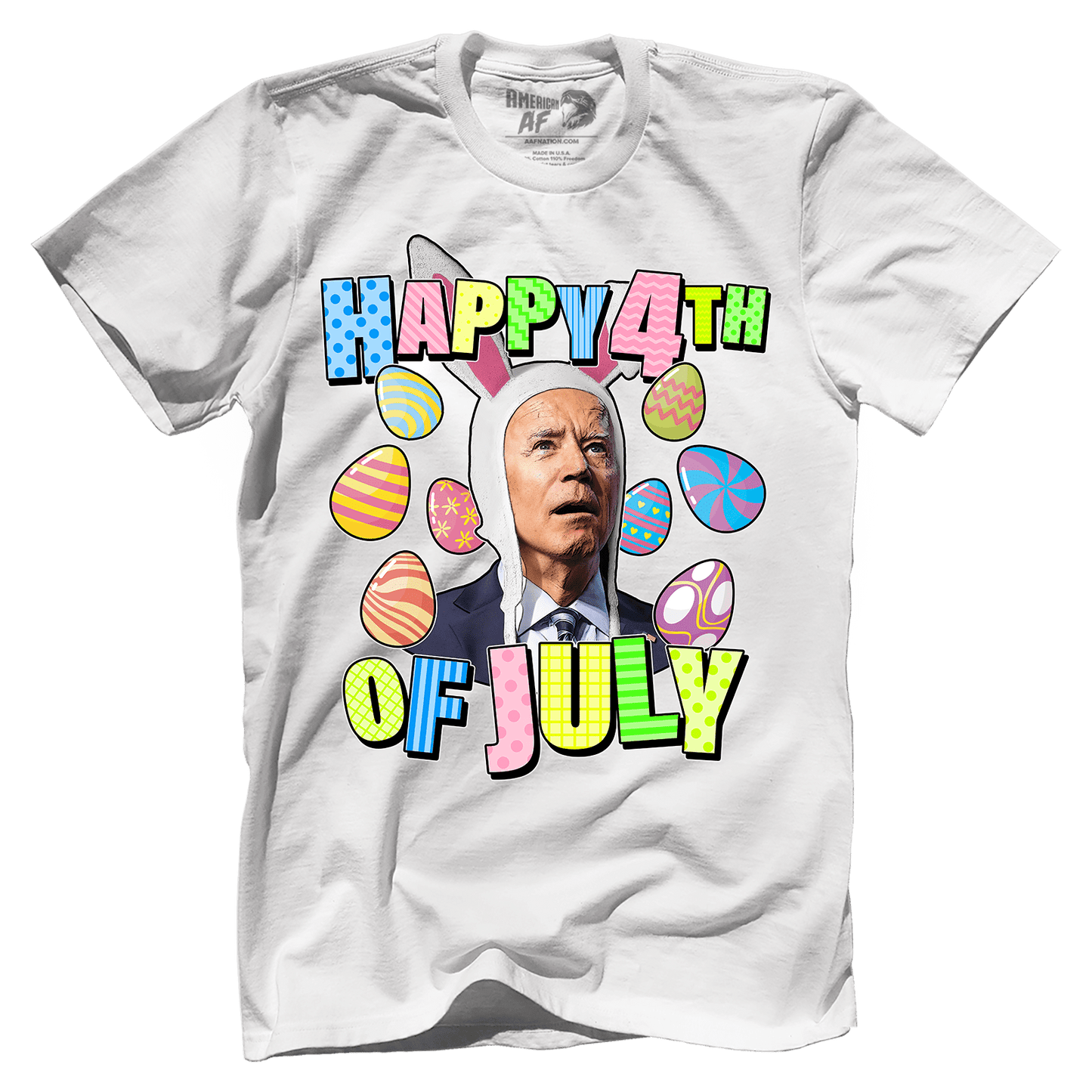 T-shirt Happy 4th Of July - Biden