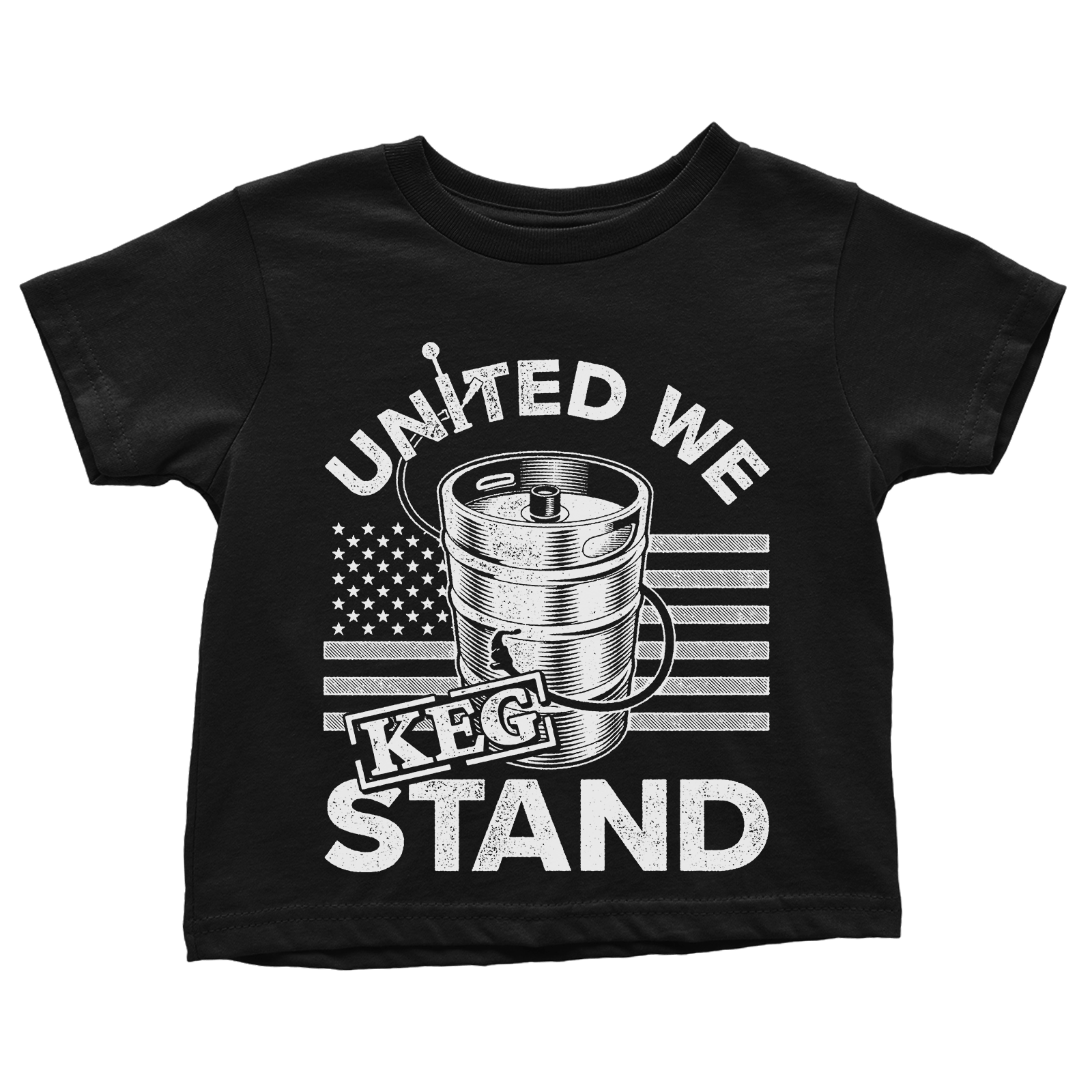 United We Keg Toddlers American Af Aaf Nation