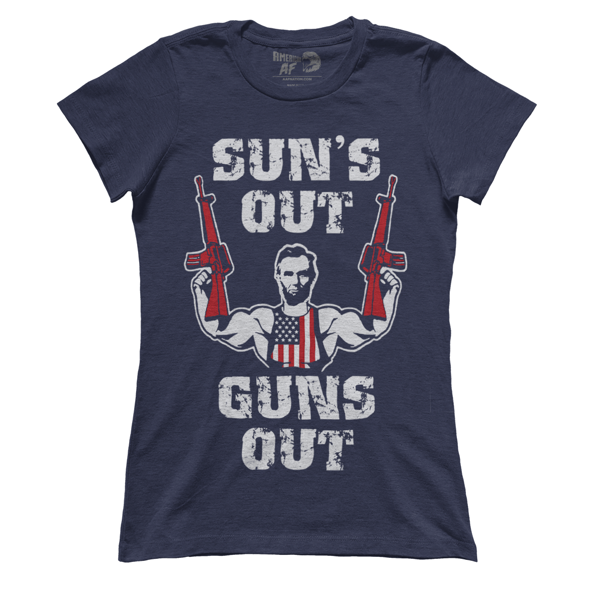 T-shirt Suns Out Guns Out (Ladies)