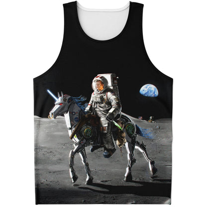 JFK Alien Hunter Unisex Tank Top - AOP