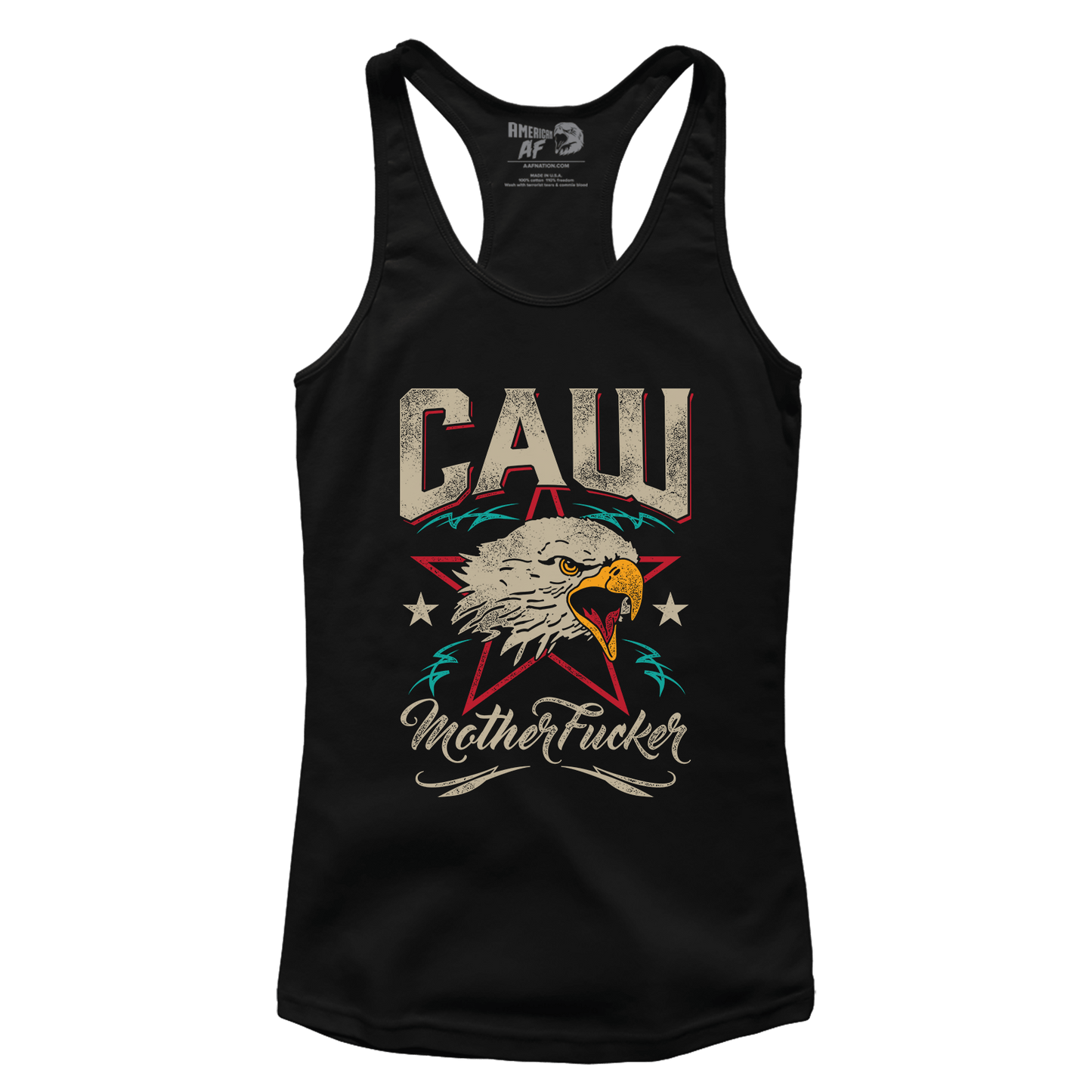 CAW Mother Fxxxer Racerback Tank Top