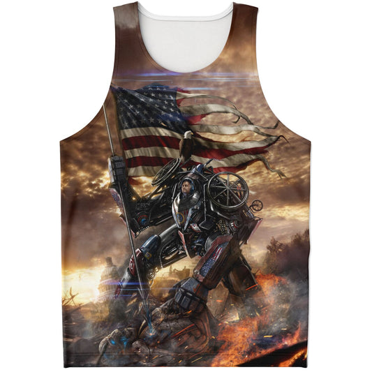 FDR Battle for America Unisex Tank Top - AOP