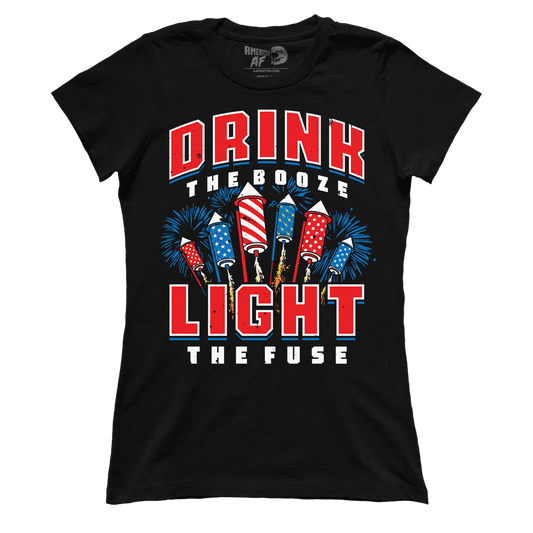 T-shirt Premium Ladies Tee / Black / XS Drink Light (Ladies)