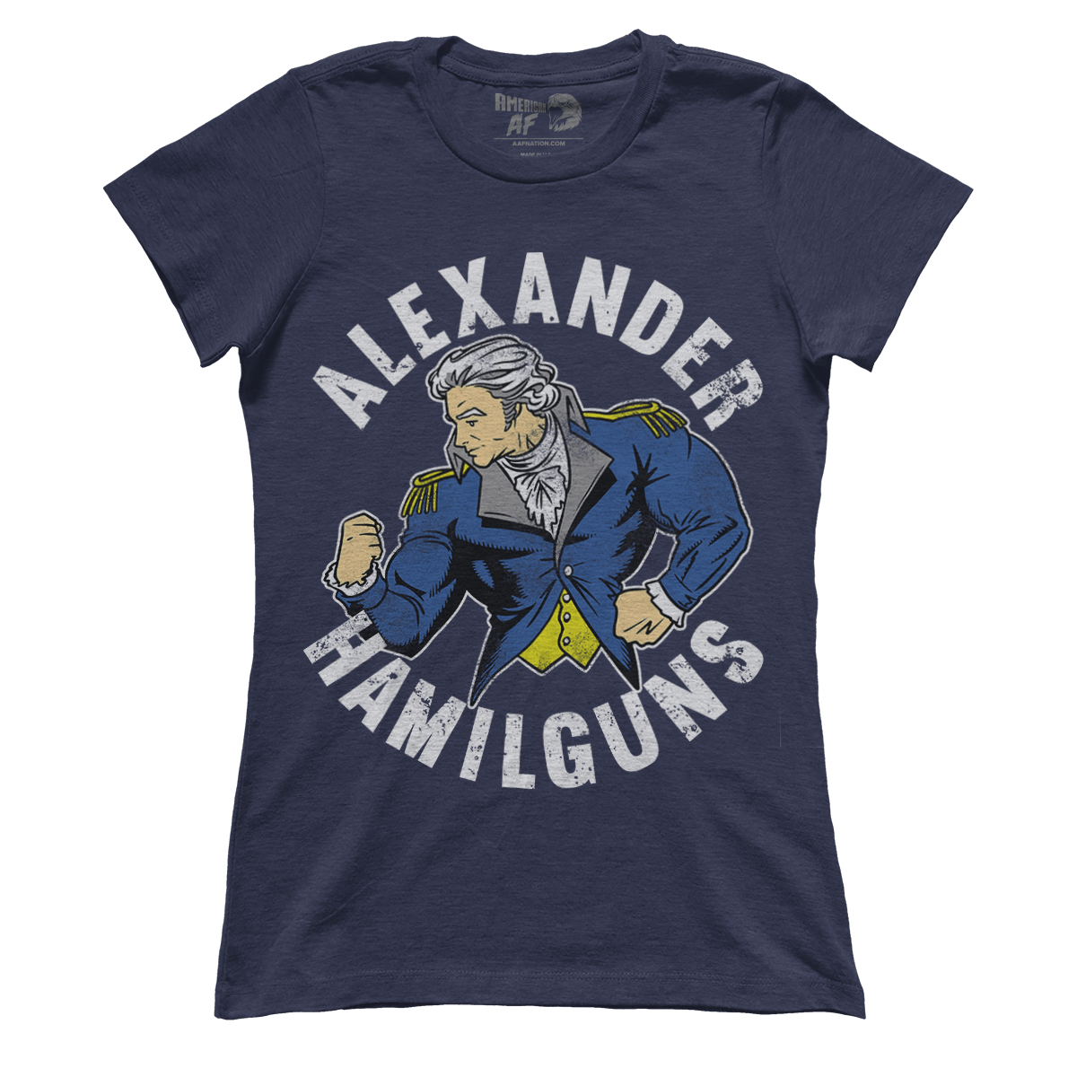 T-shirt Premium Ladies Tee / Midnight Navy / XS Alexander Hamilguns (Ladies)