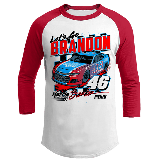 Let's Go Brandon V2 Raglan (Ladies)