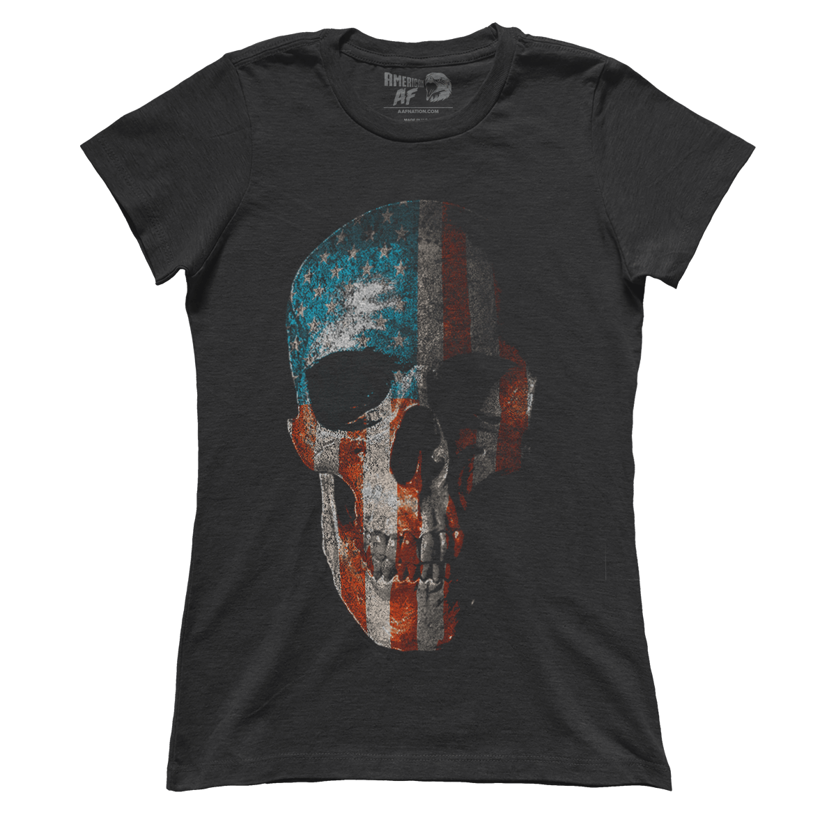 T-shirt Premium Ladies Tee / Black / XS Skull Flag (Ladies)