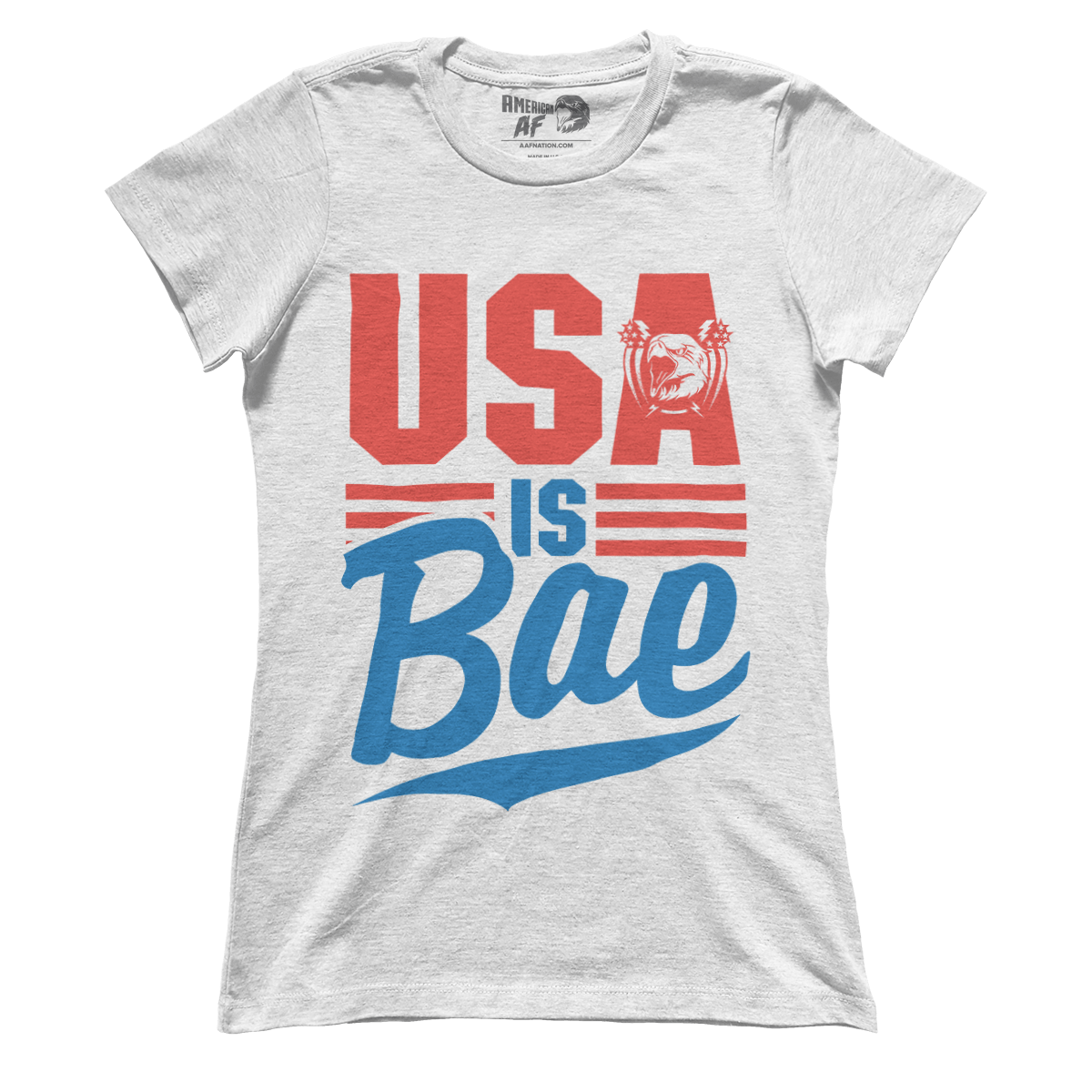 T-shirt Premium Ladies Tee / White / XS USA is BAE (Ladies)