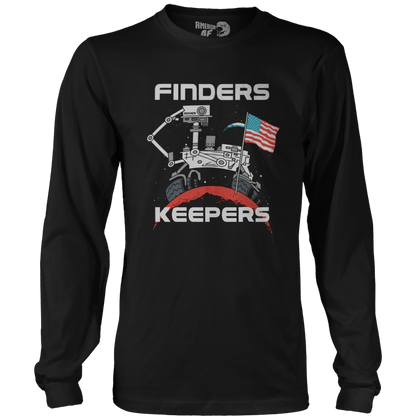 T-shirt Mens Long Sleeve / Black / S Finder's Keepers - MARS Rover