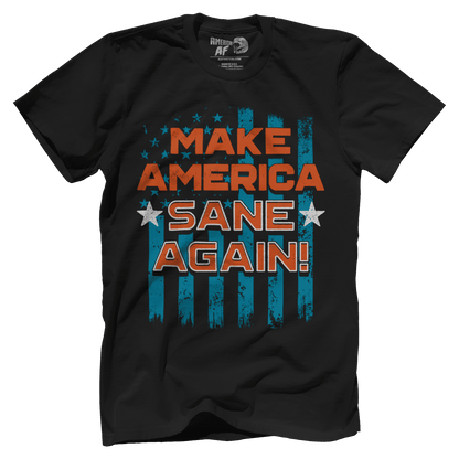 Apparel Premium Mens Shirt / Black / XS America Sane Again - May 2022 Club AAF Exclusive Design