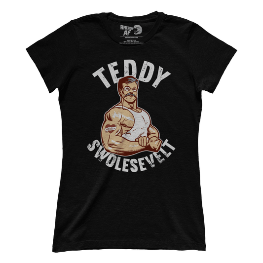 T-shirt Teddy Swolesevelt (Ladies)