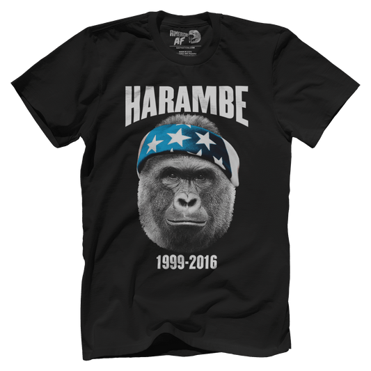 T-shirt Premium Mens Shirt / Black / XS Harambe 1999-2016