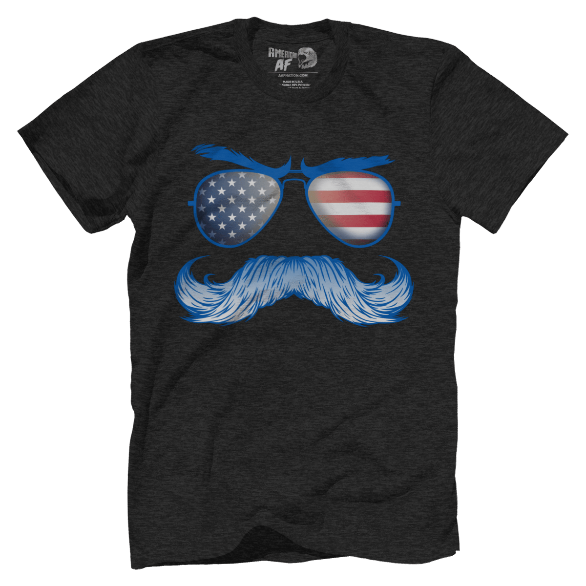 Apparel Premium Mens Triblend Shirt / Vintage Black / S America Sunglasses