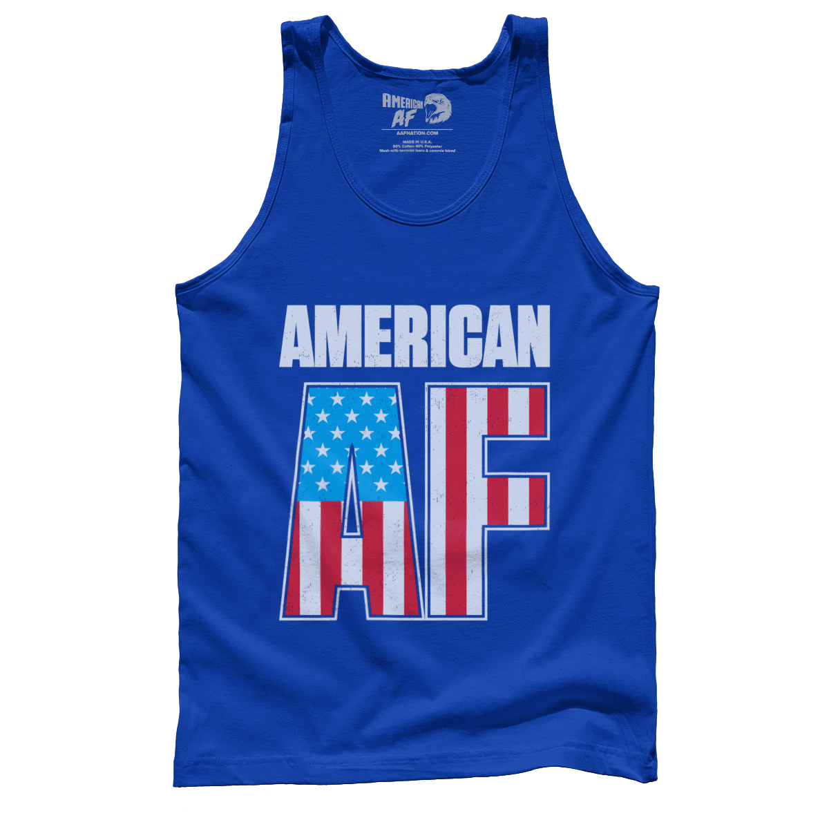 T-shirt Premium Mens Tank / True Royal / XS American AF