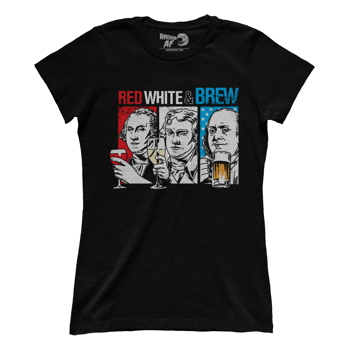 T-shirt Premium Ladies Tee / Black / XS Red, White & Brew (Ladies)