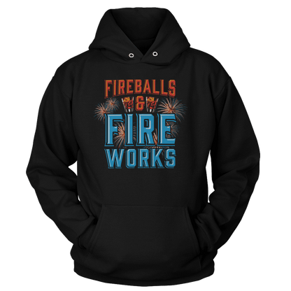 T-shirt Fireballs and Fireworks