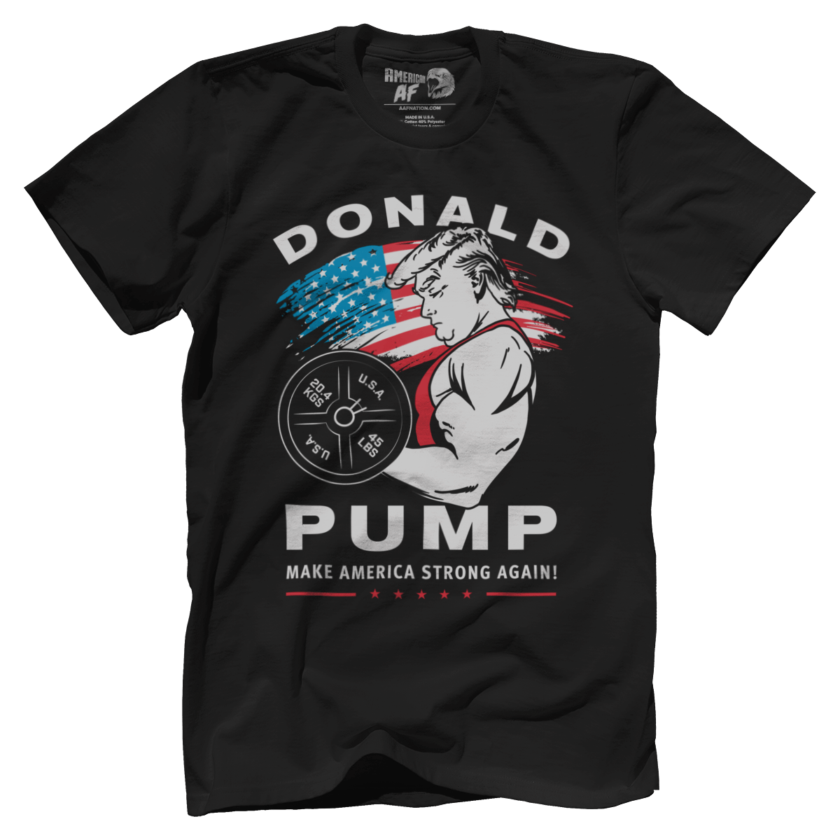 T-shirt Premium Mens Shirt / Black / XS Donald Pump