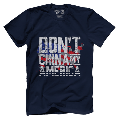 Apparel Premium Mens Shirt / Midnight Navy / X-Small Don't China America - February 2021 Club AAF Exclusive Design