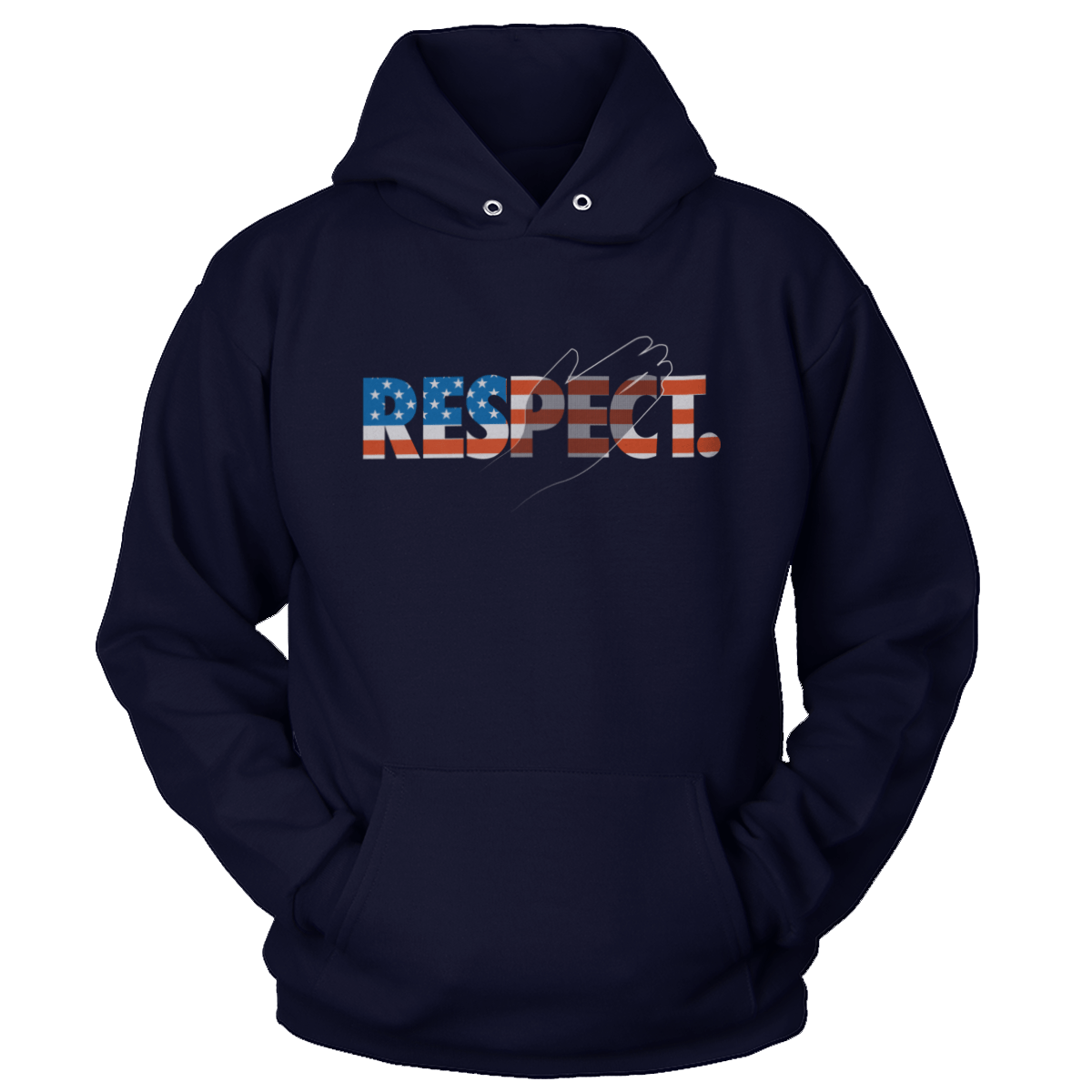 Apparel Premium Soft Hoodie / True Navy / XS Respect (Ladies)