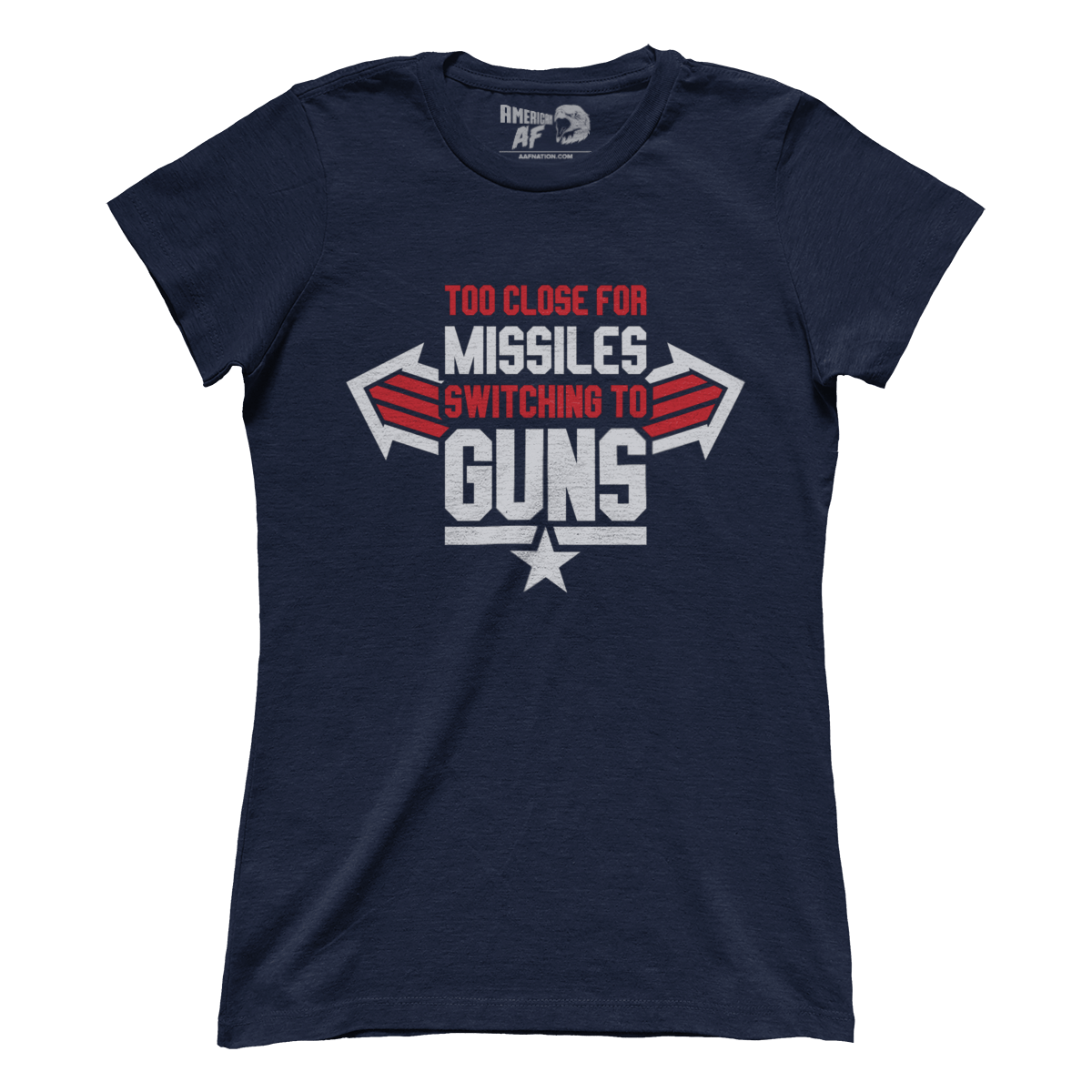 t-shirt Premium Ladies Tee / Midnight Navy / XS Switching To Guns (Ladies)