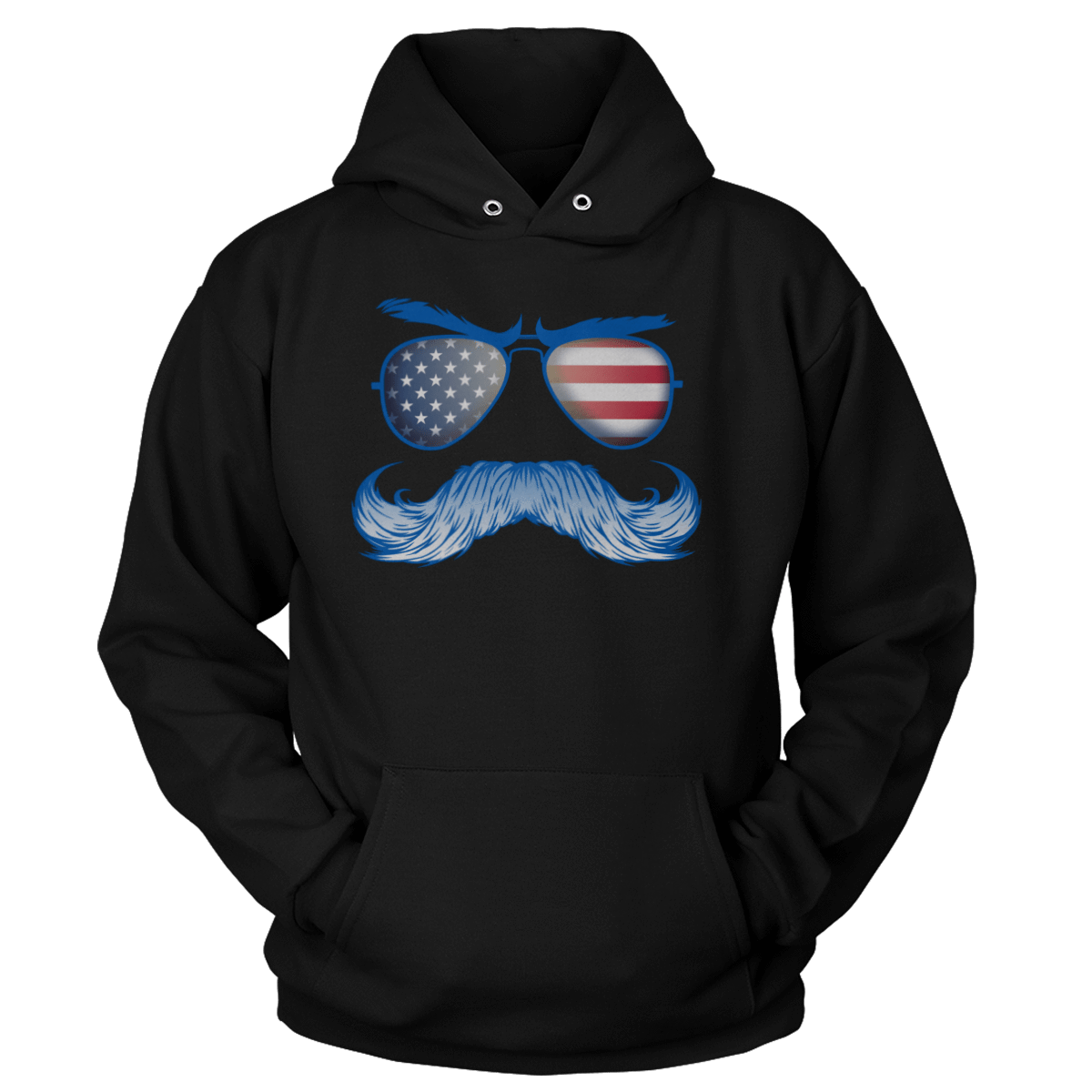 Apparel Unisex Hoodie / Black / S America Sunglasses