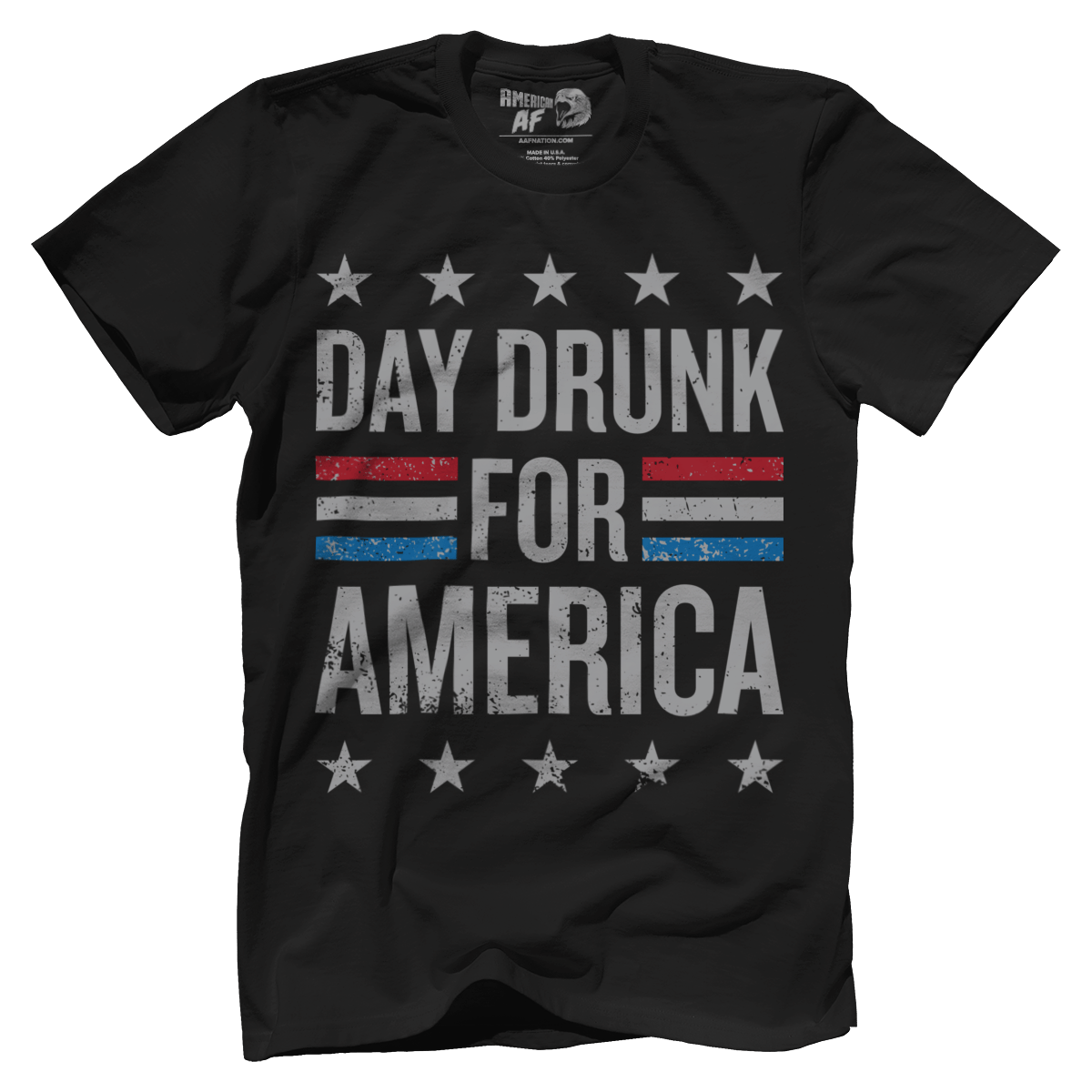 Apparel Premium Mens Shirt / Black / XS Day Drunk for America