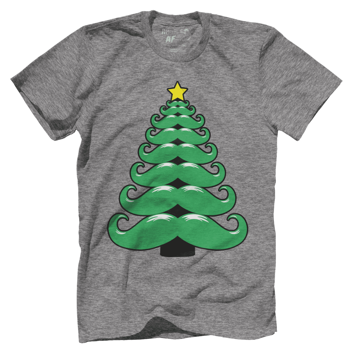 Mustache Christmas Tree