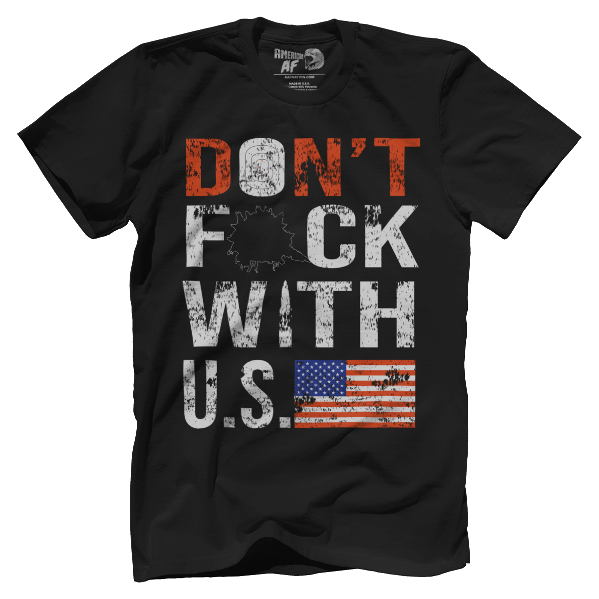 T-shirt Premium Mens Shirt / Black / XS Don't F with U.S