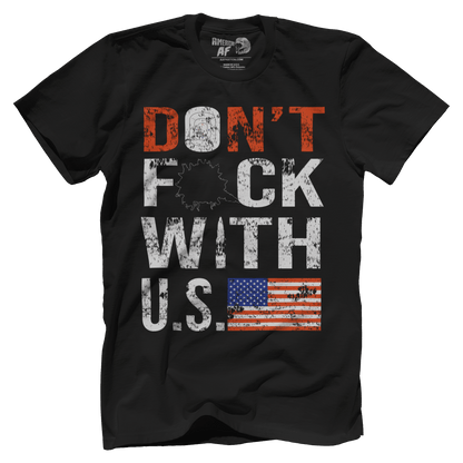 T-shirt Premium Mens Shirt / Black / XS Don't F with U.S