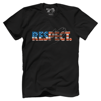 Apparel Premium Mens Shirt / Black / XS Respect