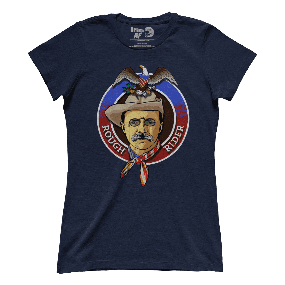 T-shirt Premium Ladies Tee / Midnight Navy / XS Teddy Rough Rider (Ladies)