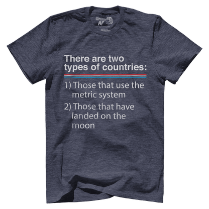 T-shirt Two Types of Countries