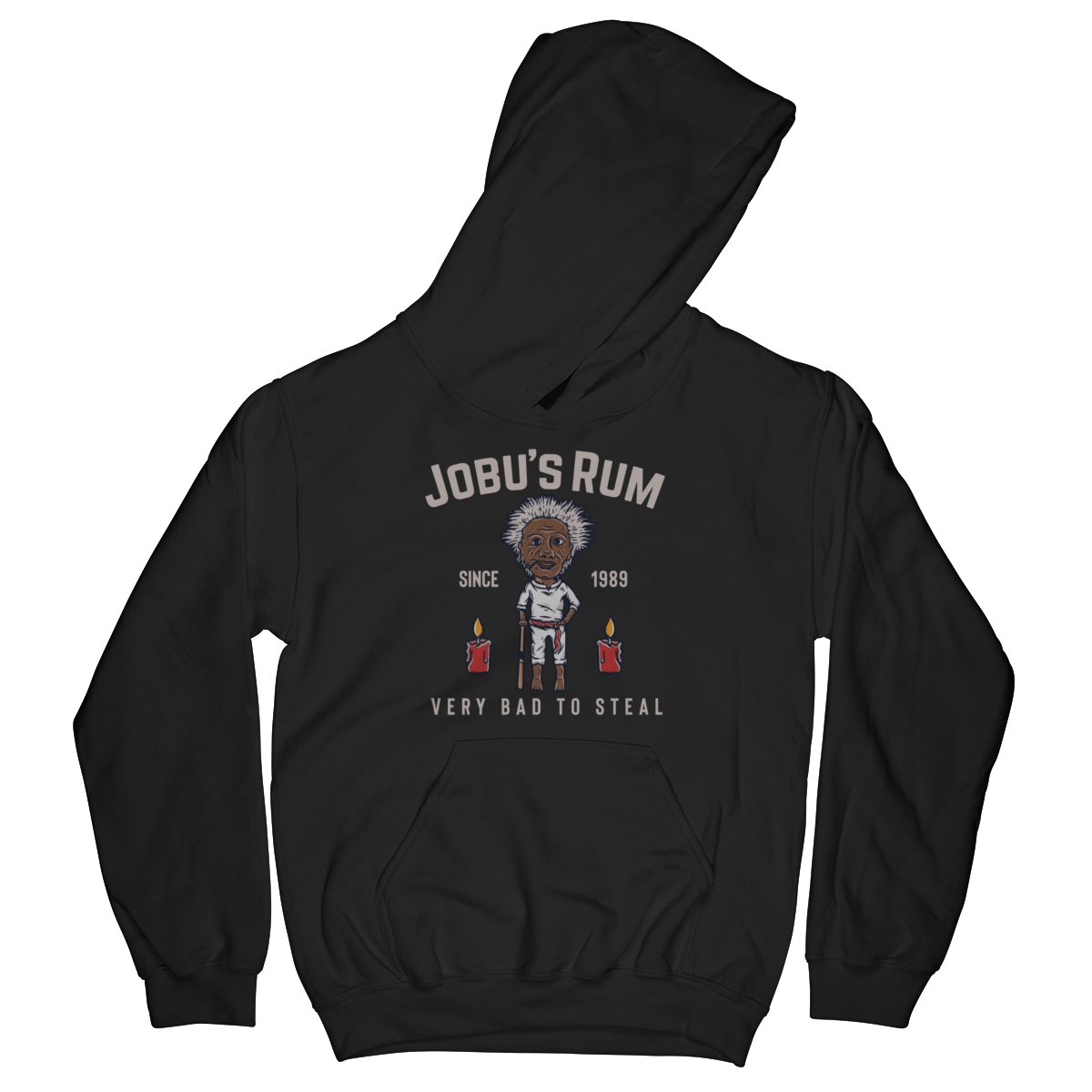 T-shirt Kids Hoodie / Black / YS Jobu's Rum - Kids