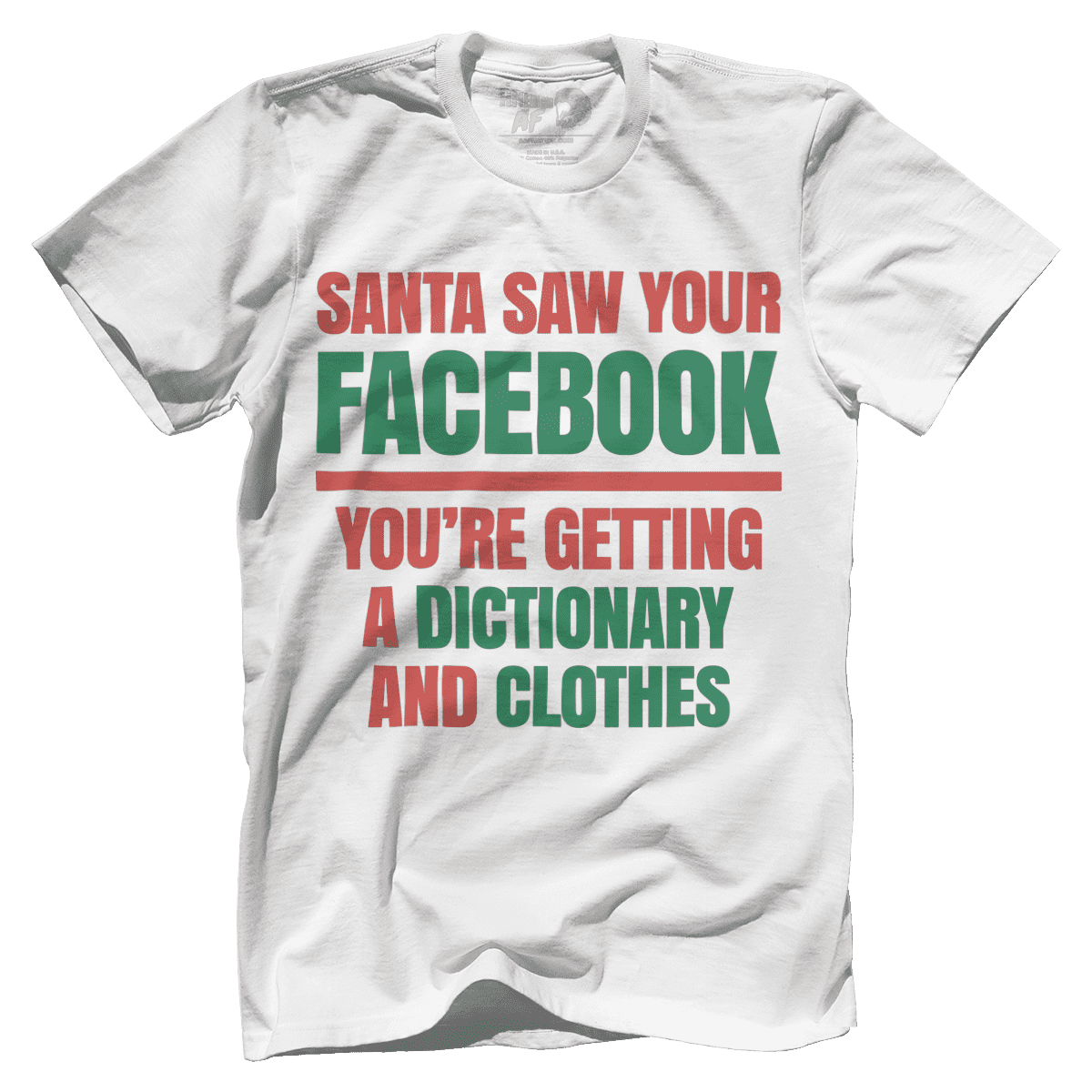 Santa Saw Your Facebook