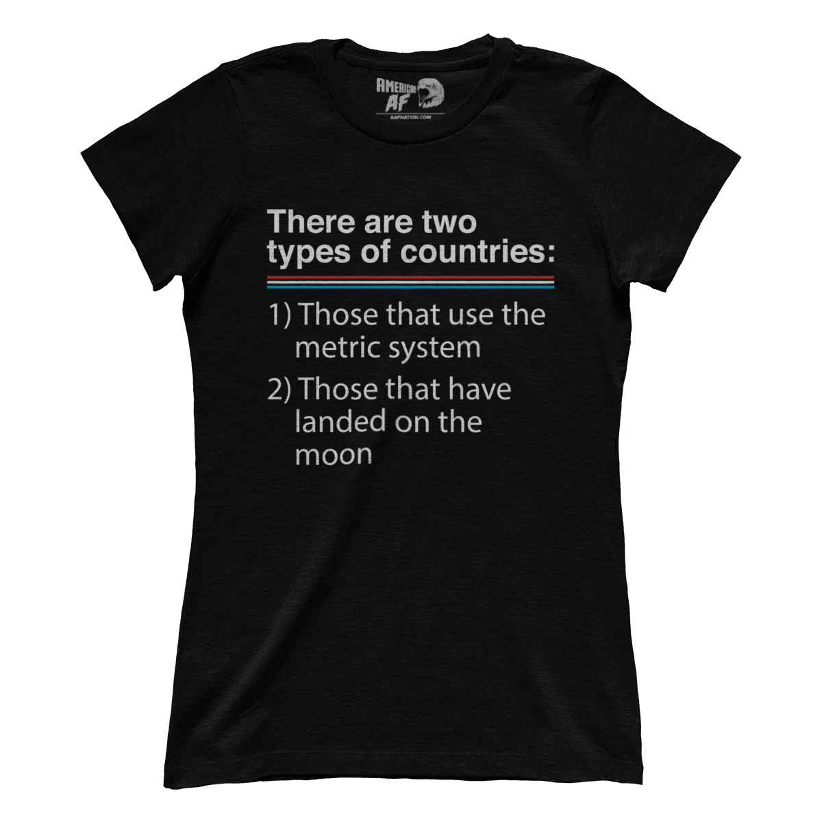 T-shirt Two Types of Countries (Ladies)