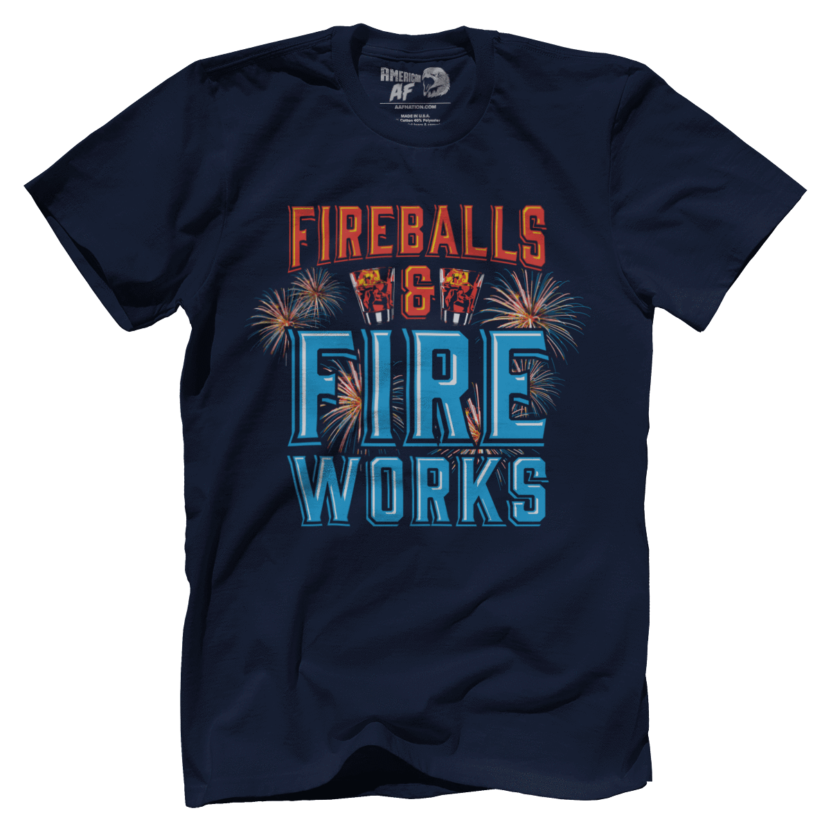 T-shirt Fireballs and Fireworks