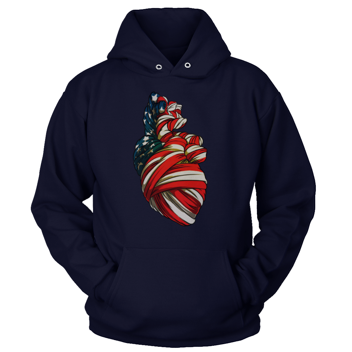 Apparel Premium Soft Hoodie / True Navy / XS American Heart (Ladies)