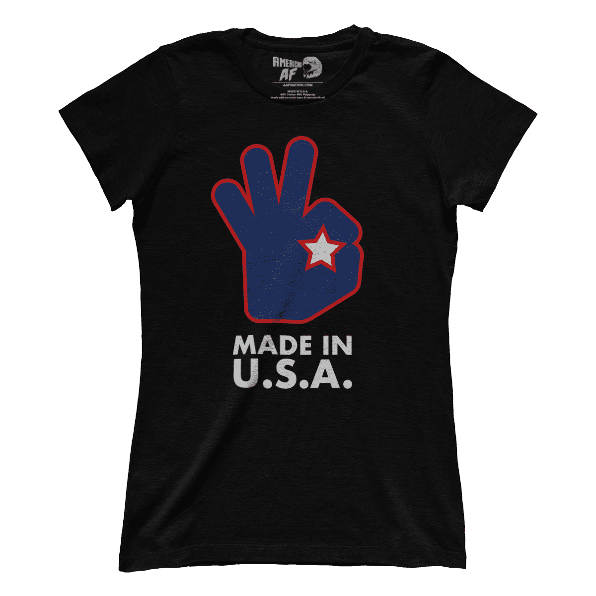 Apparel Premium Ladies Tee / Black / XS Made in USA (Ladies)