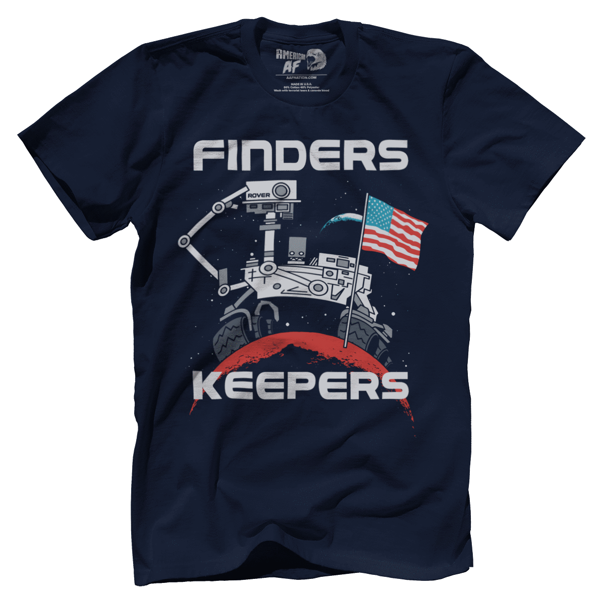 Apparel Premium Mens Shirt / Midnight Navy / XS Finder's Keepers - MARS Rover